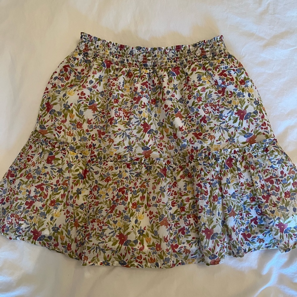 BB Dakota Steve Madden Floral Mini Skirt